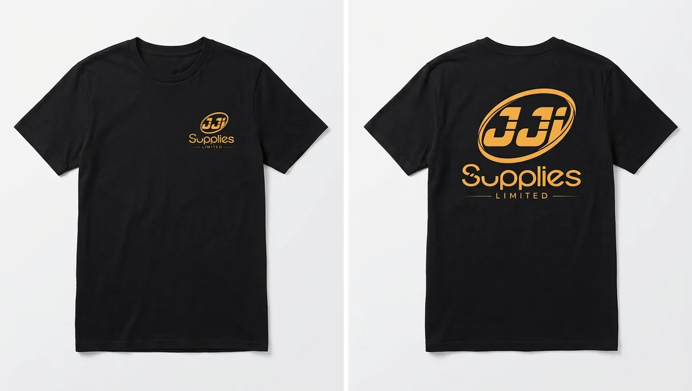 JJI Supplies corporate branding produced by EMBIT