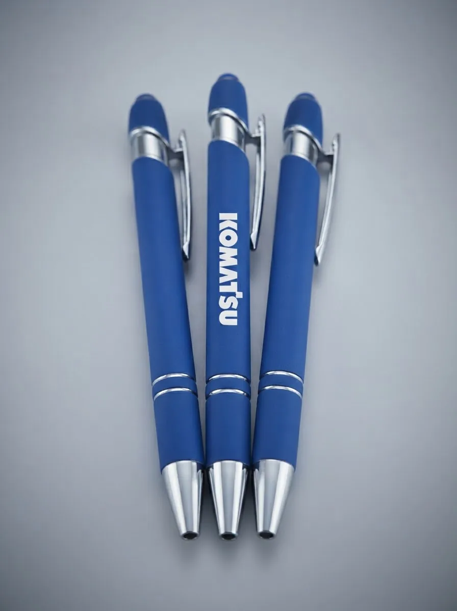 Komatsu corporate branding produced by EMBIT